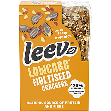 Leev Low carb crackers multi seed 80g