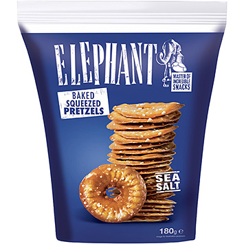 Elephant Pretzels sea salt 180g