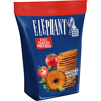 Elephant Pretzels tomatoes & herbs 160g