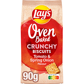 Lay's Oven baked crunchy biscuits tomato onion 90g