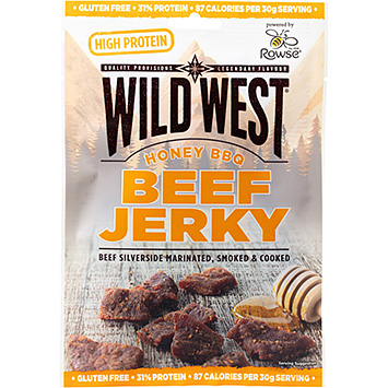 Wild West Beef jerky honey bbq 60g
