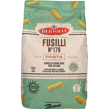 Bertolli Pasta fusilli n° 178 400g