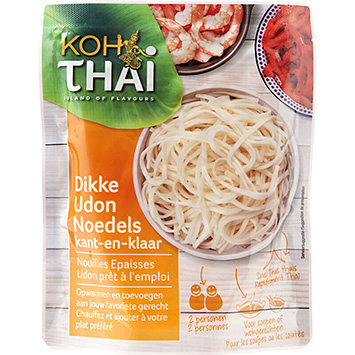 Koh Thai Thick udon noodles ready to eat 200g