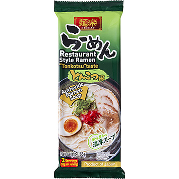 Menraku Tonkotsu ramen 186g