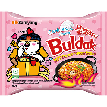 Samyang Buldak hot chicken ramen carbonara 130g