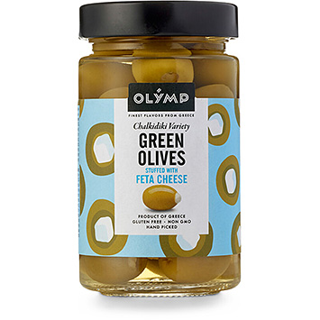 Olymp Green olives with feta cheese 320g