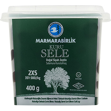 Marmarabirlik Kuru sele black olives 410g