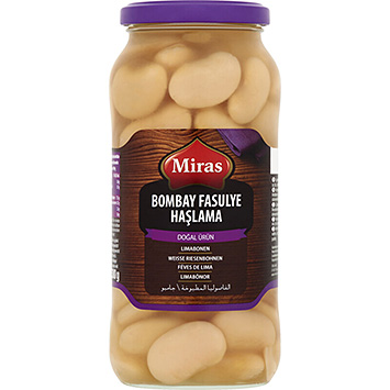 Miras Cooked white beans jumbo 540g