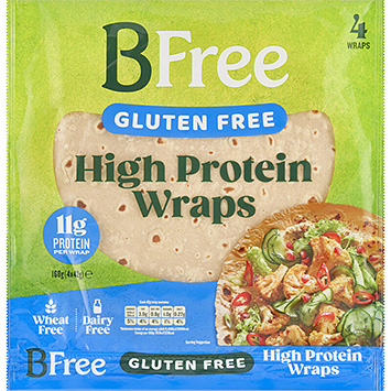 Bfree High protein wraps sans gluten 168g