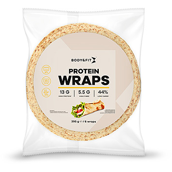 Body & Fit Protein wraps 395g