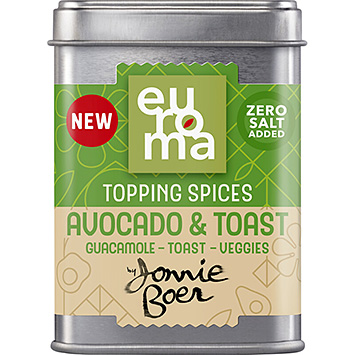Euroma Topping avocado & toast by Jonnie Boer 38g