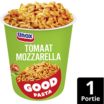 Unox Good pasta tomato mozzarella 72g