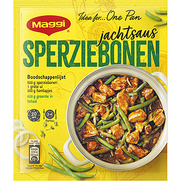 Maggi Plat du jour haricots verts sauce chasseur 54g