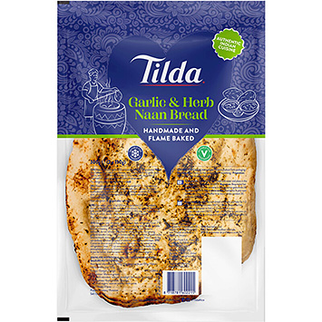 Tilda Pain naan ail coriandre 300g