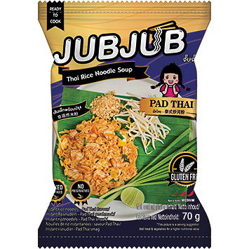 JubJub Instant rice noodle pad thai gluten free 70g