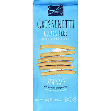 Fratelli Laurieri Grissinetti sea salt gluten free 100g