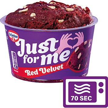 Dr. Oetker Just for Me Red Velvet 70g