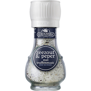 Drogheria Sea salt & pepper with truffle flavour 85g