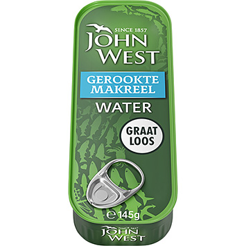 John West Smoked mackerel water 145g