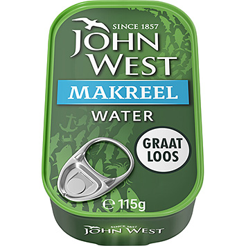 John West Mackerel water 115g