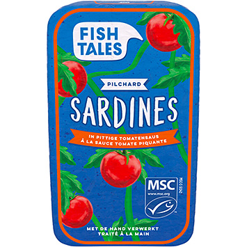 Fish Tales Sardines in spicy tomato sauce 120g
