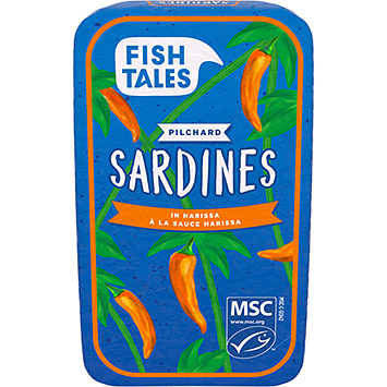 Fish Tales Sardines in harissa 120g