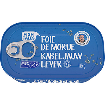 Fish Tales Cod liver 115g