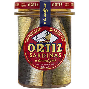 Ortiz Sardiner glas 190g