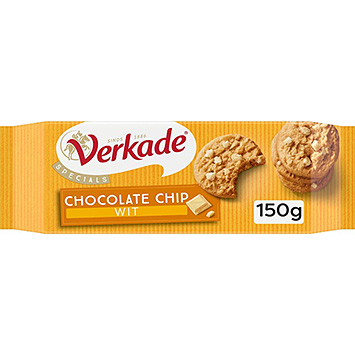 Verkade Chocolate chip hvid 150g