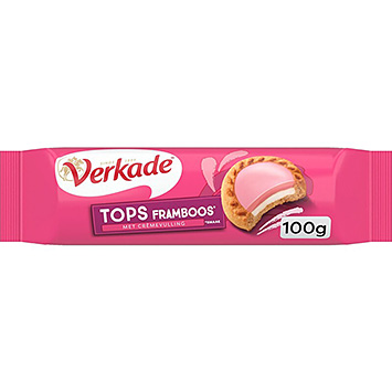 Verkade Tops hallon 100g