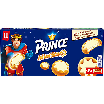 LU Prince ministars hvid chokolade 187g