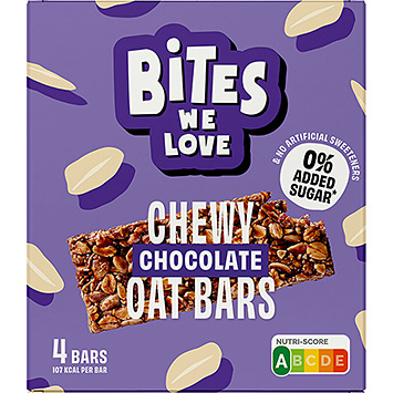 BitesWeLove Havrerebarer chokolade 120g