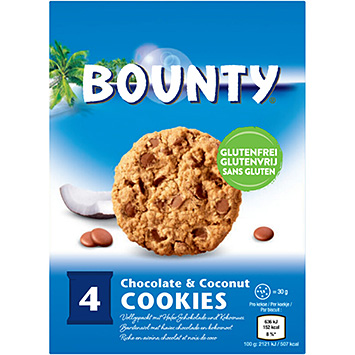 Bounty Chocolate & coconut cookies gluten free 120g
