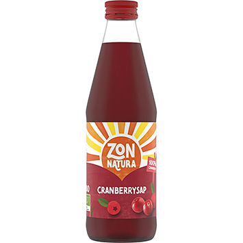 Zonnatura Cranberrysap 330ml