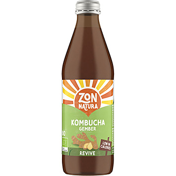 Zonnatura Kombucha gember 330ml