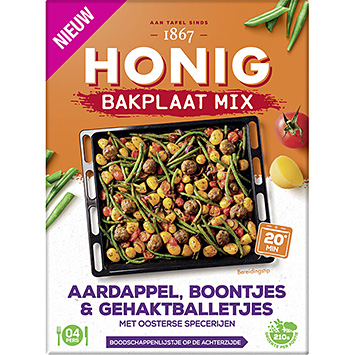 Honig Mix aardappel, boontjes, gehaktballetjes 36g