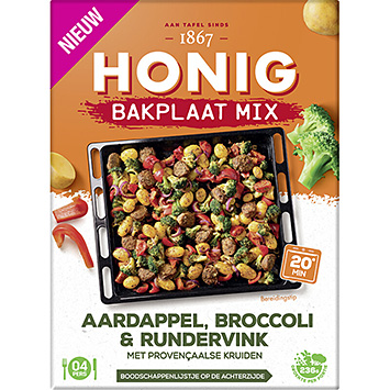 Honig Mix aardappel, broccoli & rundervink 36g