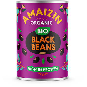 Amaizin Biologische zwarte bonen 400g