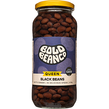 Bold Bean Co Queen zwarte bonen 570g