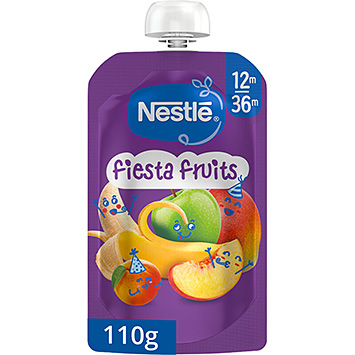 Nestlé Frutas Fiesta, zumo de manzana para exprimir, 12 meses o más 110g