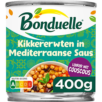 Bonduelle Kikkererwten in Mediterraanse saus 400g