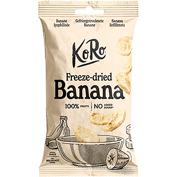 KoRo Frysetørret banan 45g