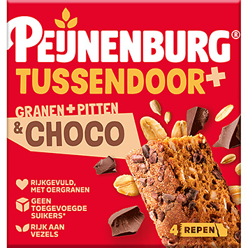 Peijnenburg Snacks+ flingor, frön och choklad 147g