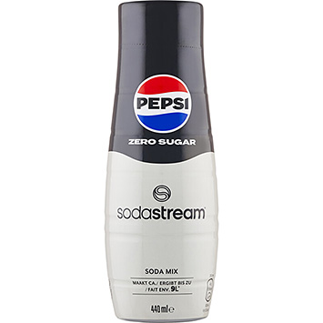 Sodastream Pepsi Zero Soda Mix Sirup 440ml