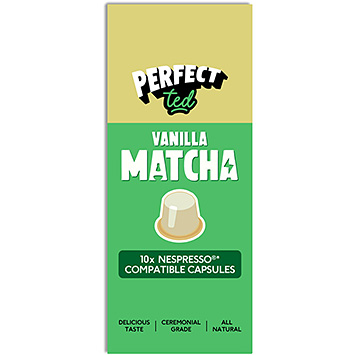 Perfect Ted Matcha-Vanille-Kapseln 15g