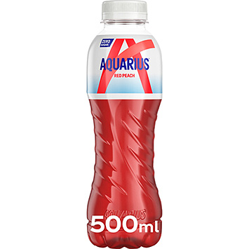 Aquarius Roter Pfirsich ohne Zucker 500ml