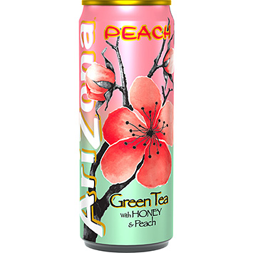 Arizona Grüner Tee Pfirsich 330ml