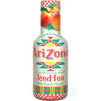 Arizona Eistee mit Pfirsichgeschmack 500ml