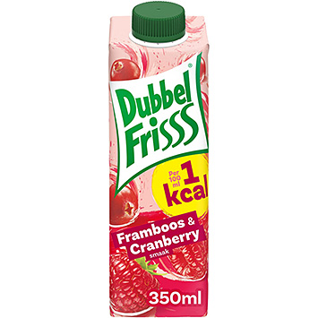 DubbelFrisss 1 kcal Himbeere & Cranberry 350ml