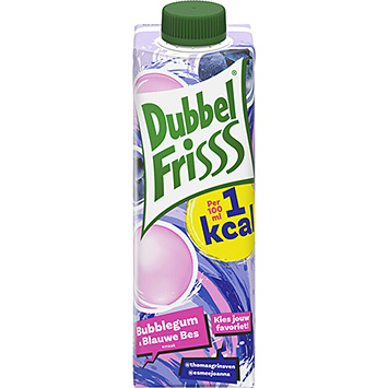 DubbelFrisss 1 kcal Kaugummi- & Blaubeergeschmack 350ml